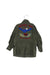 A Green Lightweight Jackets from Diesel in size 4T for boy. (Back View)