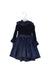 Navy Nicholas & Bears Long Sleeve Dress with Collar18M at Retykle