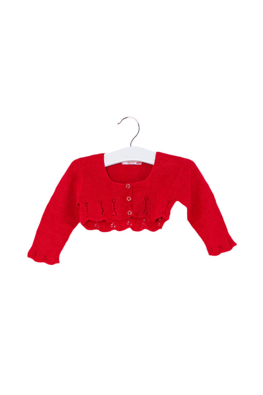 Red Mayoral Cardigan 2M - 4M at Retykle