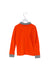 Orange Moncler Long Sleeve Polo 8Y at Retykle