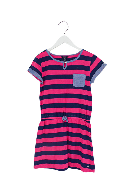A Multicolour Short Sleeve Dresses from Tommy Hilfiger in size 8Y for girl. (Front View)