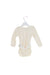 A Ivory Long Sleeve Bodysuits from Petit Bateau in size 6-12M for boy. (Back View)