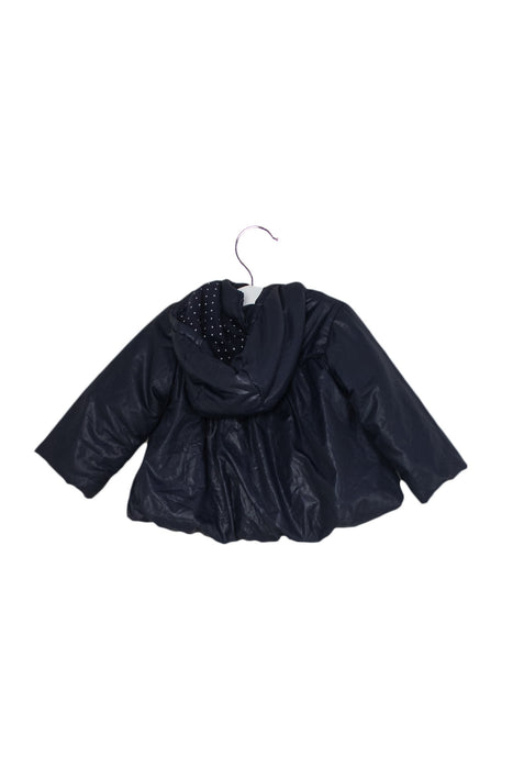 Navy Jacadi Puffer/Quilted Jacket 12M at Retykle