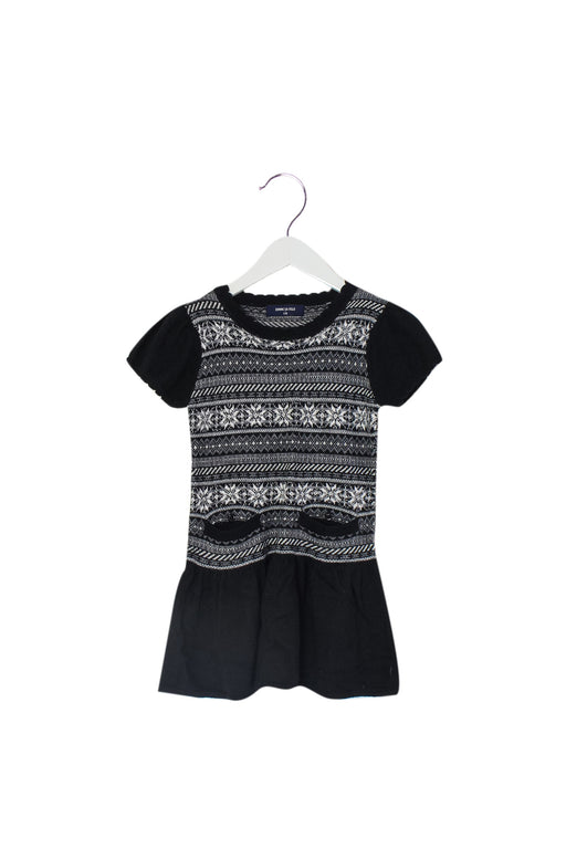 Black Comme Ça Fille Sweater Dress 4T at Retykle