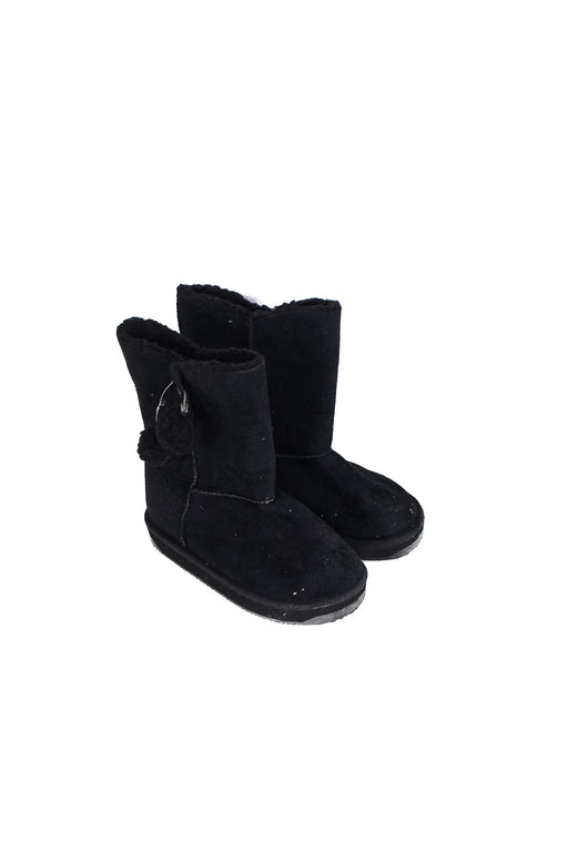 Black Comme Ca Ism Winter Boots 7Y at Retykle