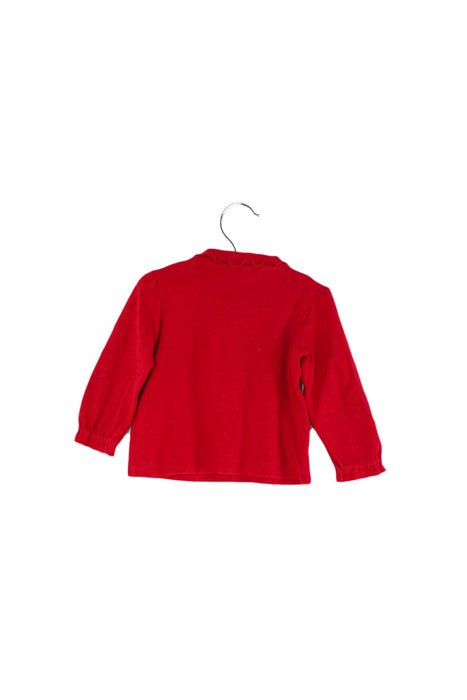 Red Familiar Long Sleeve Top 18M (80cm) at Retykle