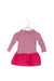 Pink Petit Bateau Long Sleeve Dress 18M at Retykle