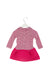 Pink Petit Bateau Long Sleeve Dress 18M at Retykle