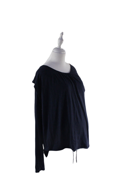 Navy Seraphine Maternity Long Sleeve Top M at Retykle