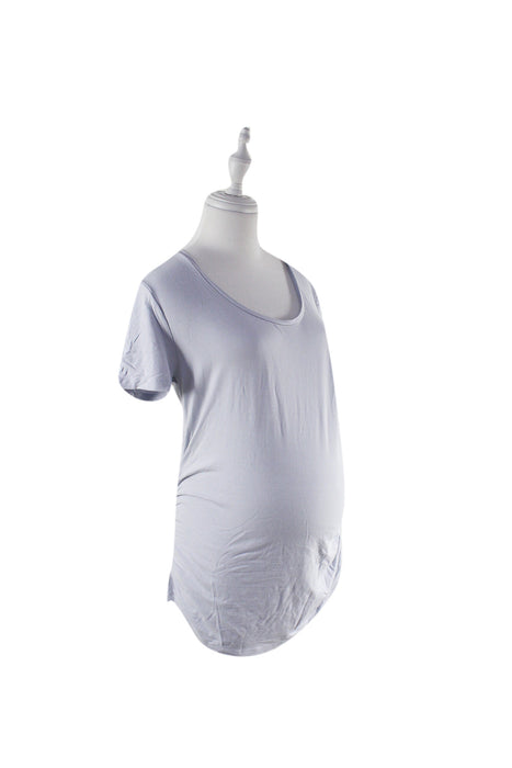 Blue Seraphine Maternity Short Sleeve Top M at Retykle
