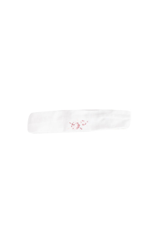 White Jacadi Hair Accessory O/S (20cm) at Retykle