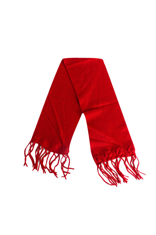 Red Nicholas & Bears Scarf O/S (90cm) at Retykle