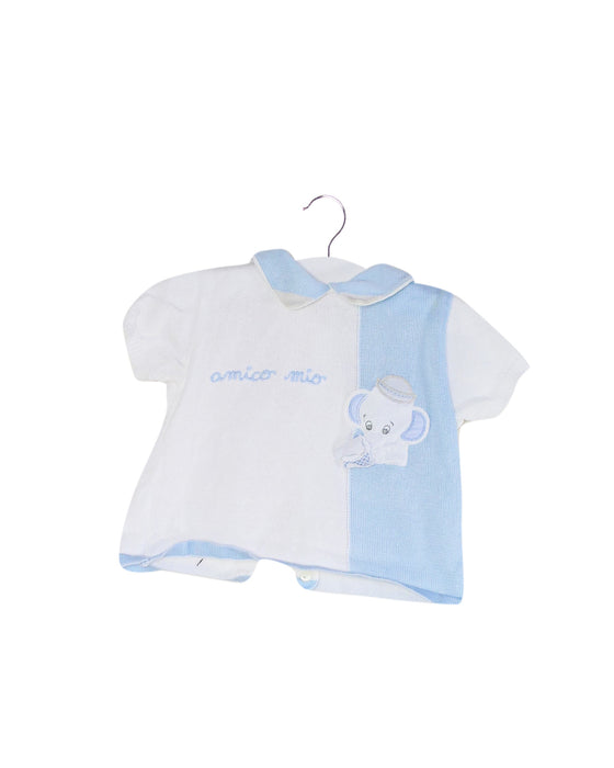 Blue Chickeeduck Short Sleeve Top 12M at Retykle