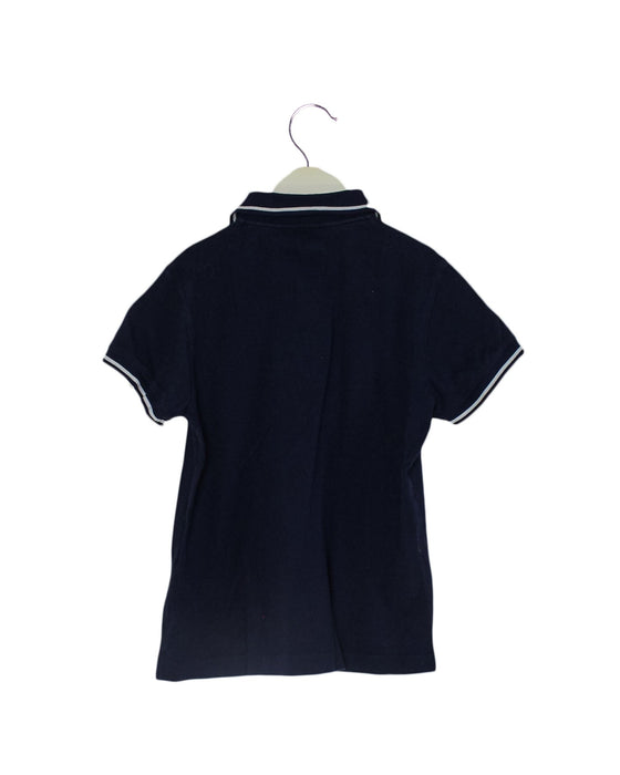 A Navy Short Sleeve Polos from Ferrari in size 10Y for boy. (Back View)