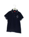 A Navy Short Sleeve Polos from Ferrari in size 10Y for boy. (Front View)