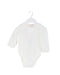 A White Long Sleeve Bodysuits from Nicholas & Bears in size 6-12M for girl. (Front View)