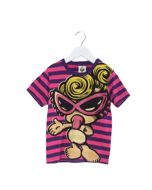 A Pink Short Sleeve T Shirts from Hysteric Mini in size 18-24M for girl. (Front View)