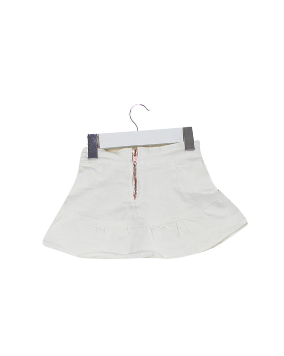 White Seed Short Skirt 2T at Retykle