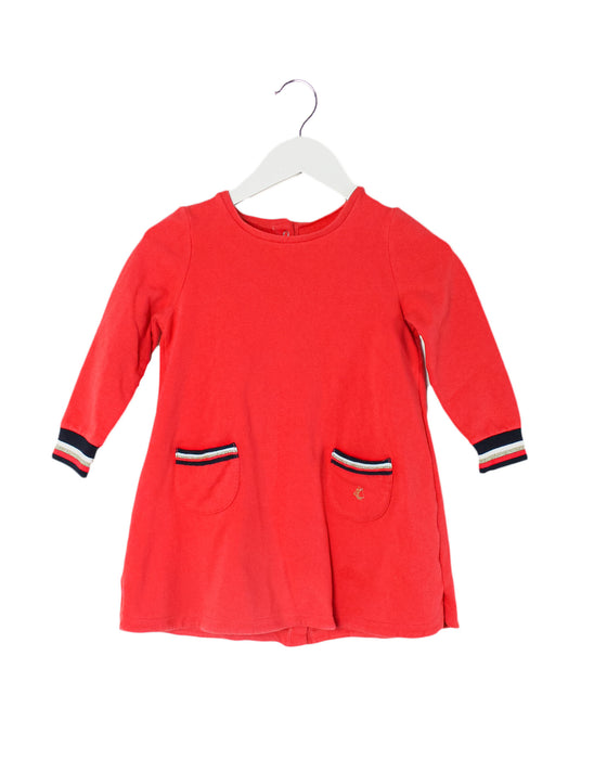 Petit Bateau Long Sleeve Dress 3T