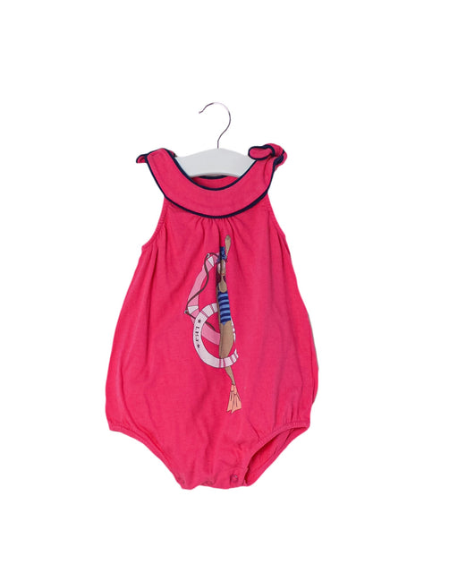 A Pink Sleeveless Bodysuits from Little Marc Jacobs in size 3-6M for girl. (Front View)