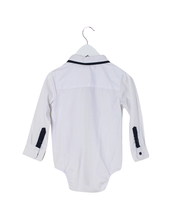 A White Long Sleeve Bodysuits from Bardot Junior in size 18-24M for boy. (Back View)