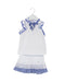 White Nicholas & Bears Sleeveless Top & Skirt Set 18M at Retykle