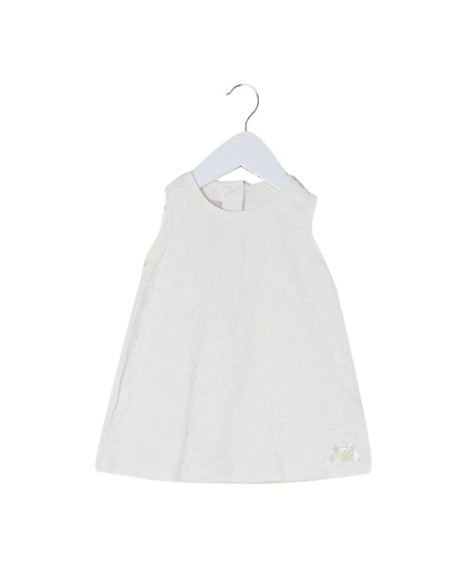 White Chicco Sleeveless Dress 9M (68cm) at Retykle