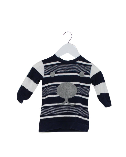 Navy Seed Sweater 0-3M at Retykle
