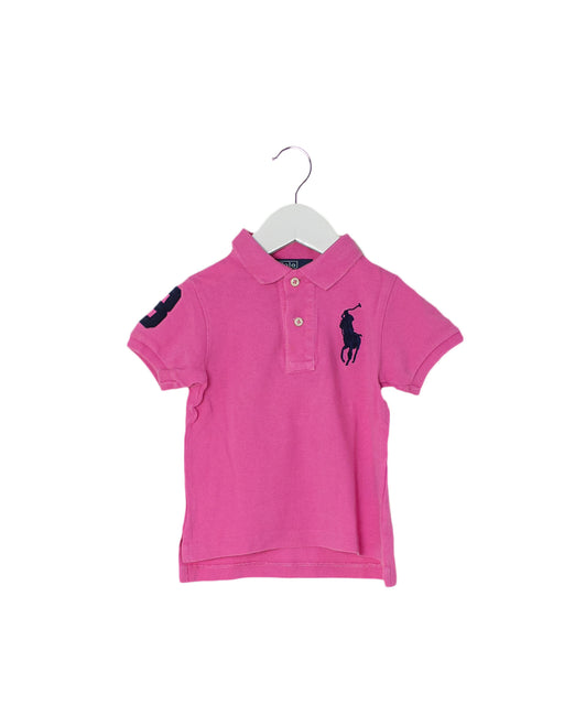 Pink Polo Ralph Lauren Short Sleeve Polo 12M (80cm) at Retykle