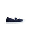 A Navy Slip Ons from Jacadi in size EU31 for neutral. (Back View)