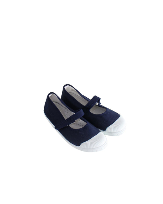 A Navy Slip Ons from Jacadi in size EU31 for neutral. (Front View)