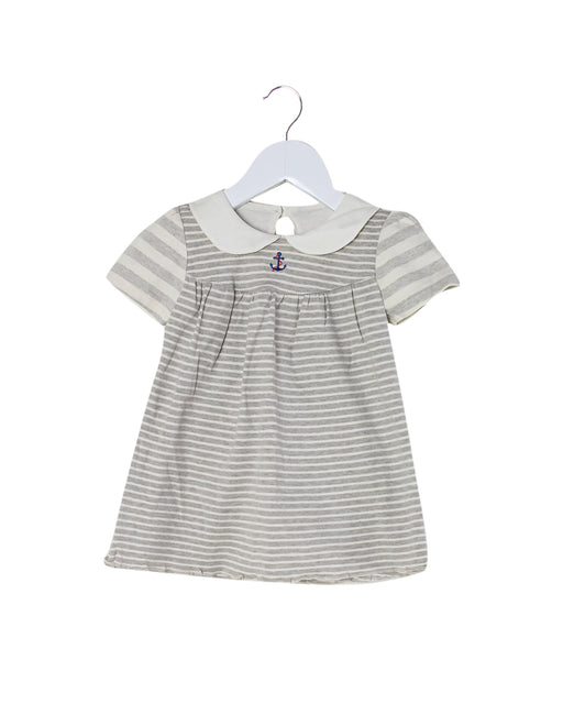 Grey Natures Purest Short Sleeve Dress 3-6M (66/44) at Retykle