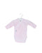 A Pink Long Sleeve Bodysuits from Cambrass in size 0-3M for girl. (Front View)