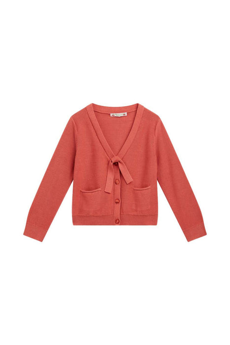 Red Bonpoint Cardigan 4T - 12Y at Retykle