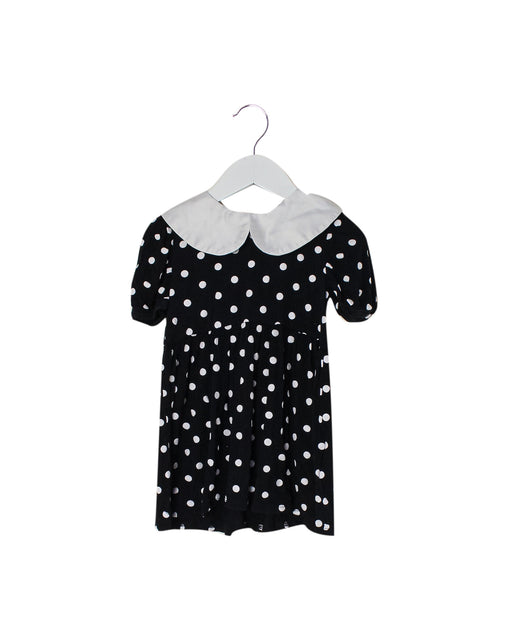 Black The Tiny Universe Short Sleeve Dress 6-12M (80cm) at Retykle
