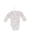 A White Long Sleeve Bodysuits from Nature Baby in size 3-6M for girl. (Back View)