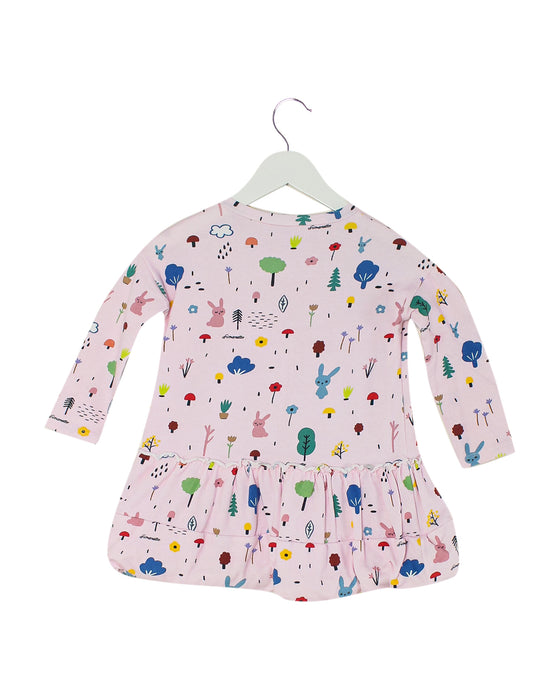 Pink Simonetta Long Sleeve Dress 2T at Retykle