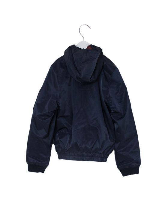 Navy Bonpoint Puffer Jacket 8Y - 12Y (thin) at Retykle
