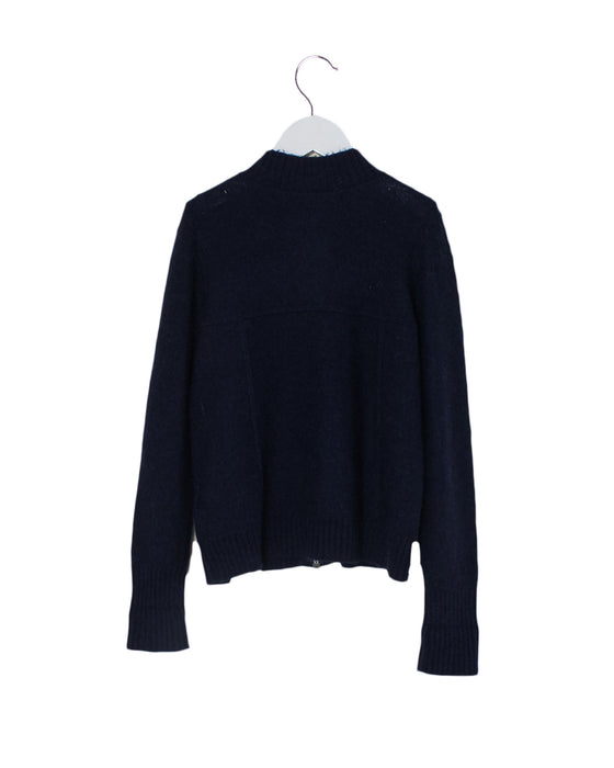Navy Bonpoint Cardigan 6T - 8Y at Retykle