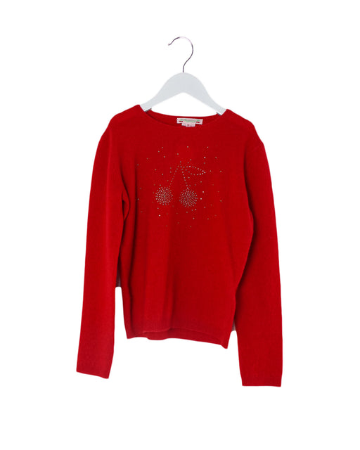 Red Bonpoint Knit Sweater 10Y - 12Y at Retykle