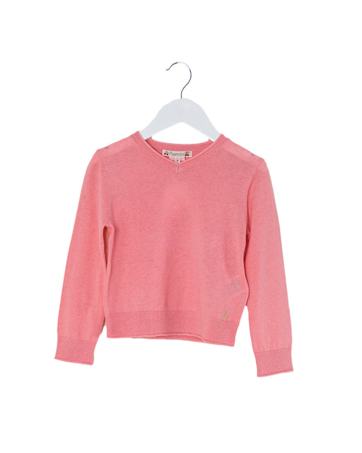 Pink Bonpoint Knit Sweater 4 - 12Y at Retykle