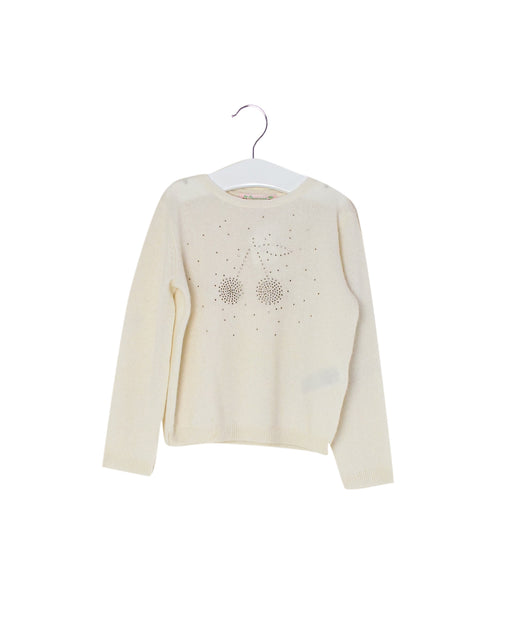 White Bonpoint Knit Sweater 4T at Retykle