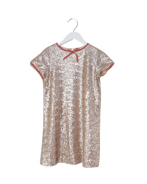 Metallic Bonpoint Short Sleeve Dress 8Y - 12Y at Retykle