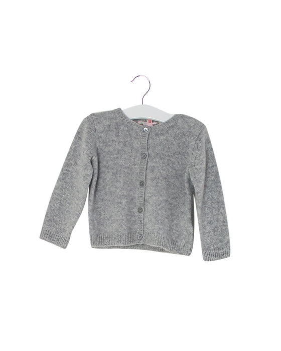 Grey Bonpoint Cardigan 18M - 2T at Retykle