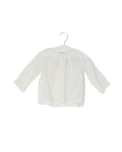 Ivory Bonpoint Long Sleeve Top 6M - 12M at Retykle