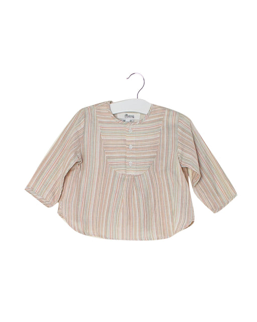 Pink Bonpoint Long Sleeve Top 12M - 3T at Retykle