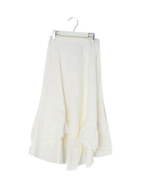 White Bonpoint Long Skirt 10Y at Retykle