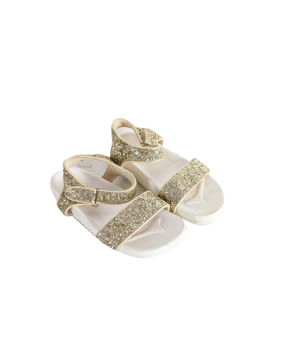 Gold Seed Sandals 6T (EU30 / US12-12.5 / UK11-11.5) at Retykle