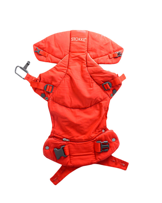 Red Stokke Baby Carrier (3.5 - 15kg / 7.7 - 33lbs) O/S at Retykle
