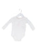 A White Long Sleeve Bodysuits from Ralph Lauren in size 3-6M for girl. (Front View)